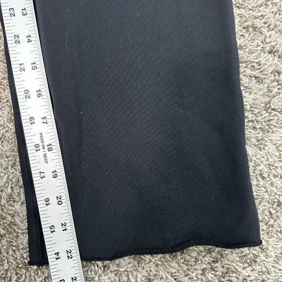 Frank & Eileen Catherine Triple Fleece Sweatpants Crop Womens Small Black - Picture 8 of 9